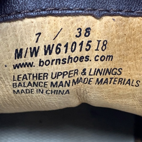 Born Bowling Leather Comfort Sneakers 7 Oxford Preppy Sporty Y2K Coquette Girl - Picture 9 of 11